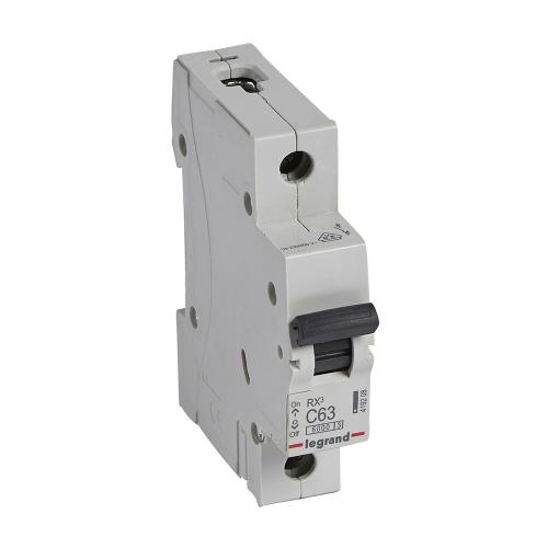 LEGRAND - Автоматичен прекъсвач RX3 1P 63A 6kA Legrand 419208 