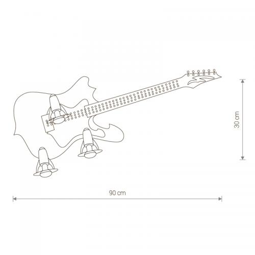 NOWODVORSKI - Плафон GITARRA III LED 4326