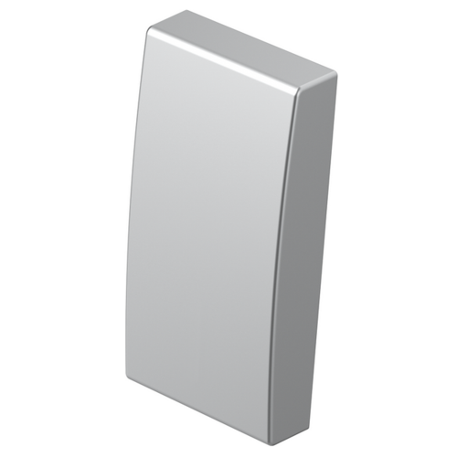 TEM - TM11ES Face plate switch/button 1M, color Silver matt, Modul
