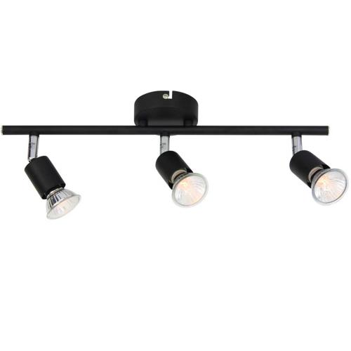ACA LIGHTING - spot luminaire MC634BK3 3XGU10