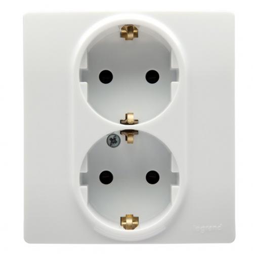LEGRAND - 764534 Double 2P+E socket