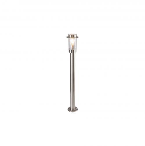 RABALUX - Градински стълб влагозащитен E-27 / 1x max. 20W IP44 хром Warsaw 7840