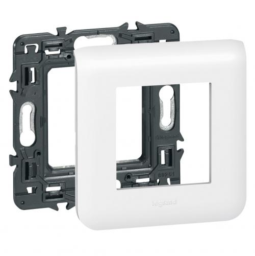 LEGRAND - 78814/277814L Plate Mosaic - 4 horizontal modules - white