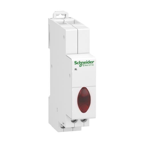 SCHNEIDER ELECTRIC - Single indicator light Acti 9 iIL 230…400Vac red, three-phase A9E18327