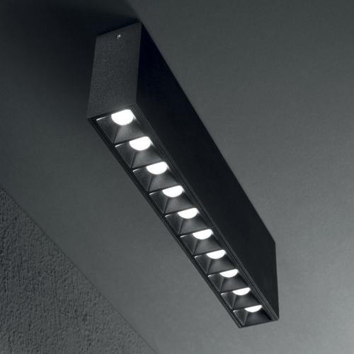 IDEAL LUX - LED луна за външен монтаж LIKA 10W SURFACE BK 244884