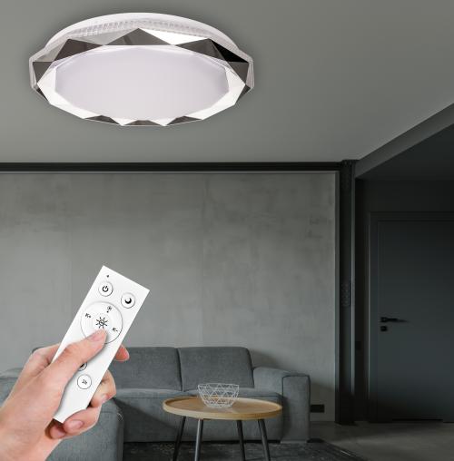 PREZENT - Ceiling ZAO 71336 LED/47W 3000K / 4200K / 6500K with remote