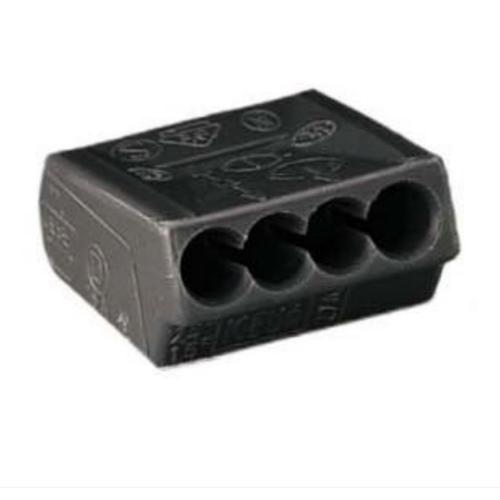 WAGO - Junction Terminal for solid wire, 4 wire, 1-2.5 mm2. 273-102