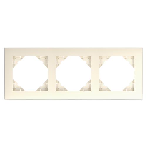 EFAPEL - TRIPLE FRAME IVORY 90930 TMF LOGUS 90