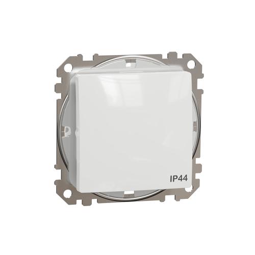 SCHNEIDER ELECTRIC - SDD211107 Sedna Design & Elements - Intermediate IP44 switch - 10AX 250V without frame white