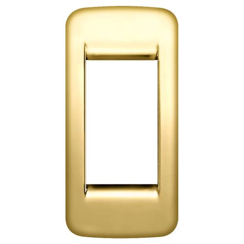 VIMAR - 16783.32 - IDEA Rondò Рамка 1М правоъгълна Polished gold