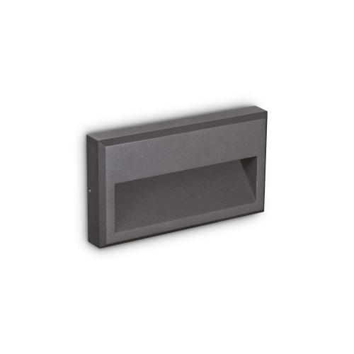 IDEAL LUX - Фасадно осветително тяло  IP65 250854 FEBE-1 AP ANTRACITE