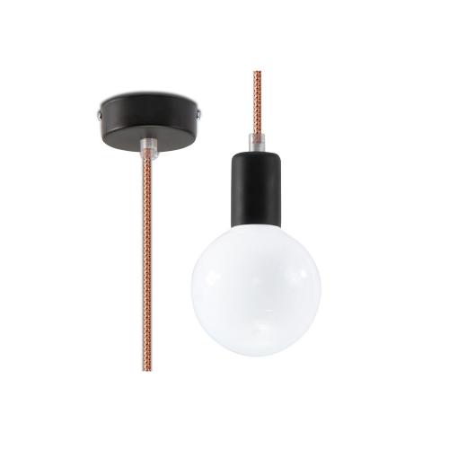 SOLLUX - pendant  luminaire  EDISON cooper  SL.0159
