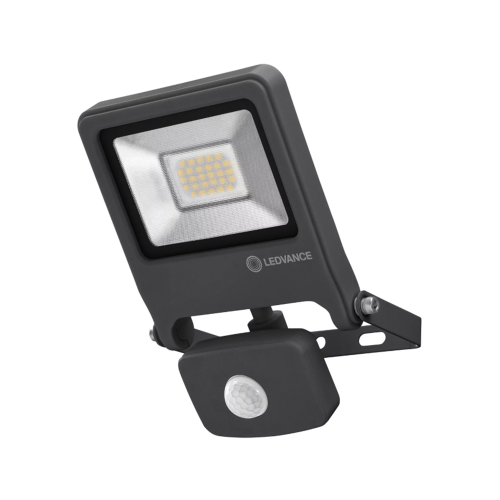 OSRAM - LED Прожектор със сензор PIR тъмносив ENDURA Flood IP44, IK06, 20W 4000K 1700lm DG SKU 4058075206748