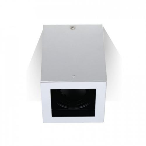 V-TAC - SKU: 3630 VT-797 GU10 FITTING WHITE SQUARE