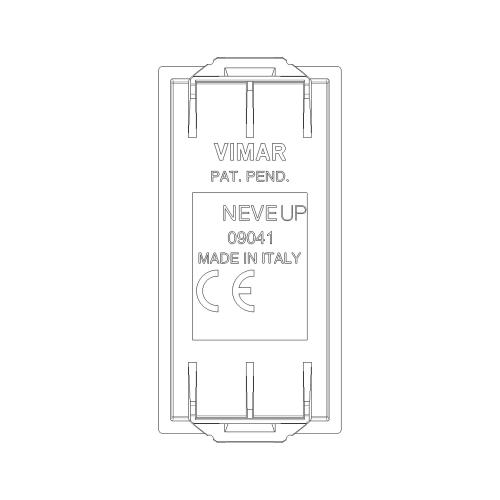 VIMAR - Blank module white - 09041