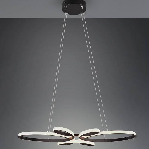 TRIO - Пендел FLY – 345619132 32W · 1x 3900lm, 3000K черен