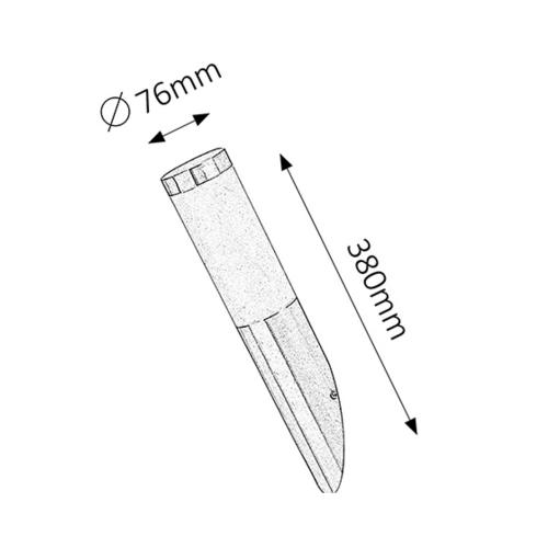 RABALUX - Аплик   Inox torch 8261