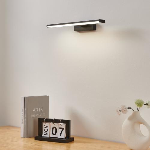 EGLO - LED лампа за огледало GALENZANA-E 7,4W 900lm 4000K черен - 74061