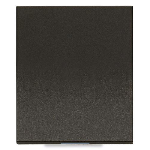 VIMAR - Face plate for in-line mechanism black, vertical light beam - 31000S.2G