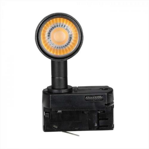 V-TAC - 15W LED Прожектор Релсов Монтаж SAMSUNG Чип Черен 5000K SKU: 21361
