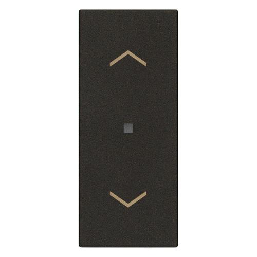 VIMAR - 30196.G Бутон за щори с индикация, Linea, 1P 250 V~ 10 AX 1М, Black
