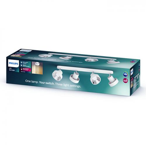 PHILIPS - Спот Bukko - четворна насочена светлина 50604/31/P0