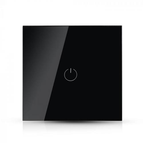 V-TAC - 1 Gang 1 Way Switch Black SKU: 8385 VT-5111