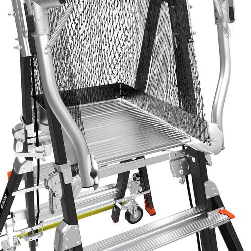 LITTLE GIANT - Специализирана стълба с обезопасен кош SAFETY CAGE 3x5 18503-240
