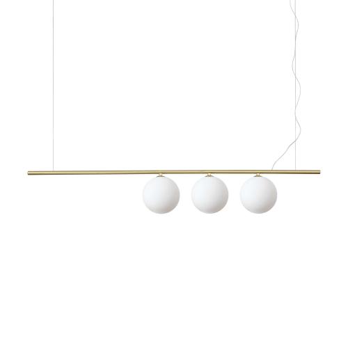 IDEAL LUX - Пендел 282114 PERLINE SP3 OTTONE