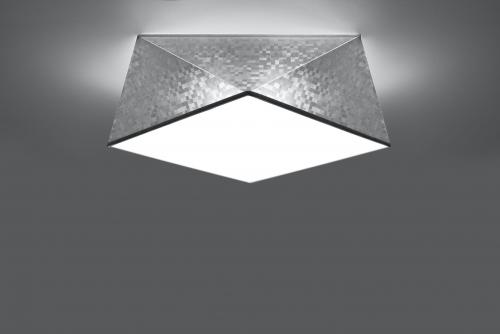 SOLLUX - ceiling lamp  HEXA 35 silver   SL.0691