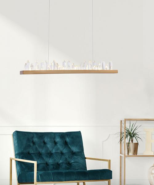 MAYTONI - Pendant Lamp Gletscher H186-PL-01-40W-BS 