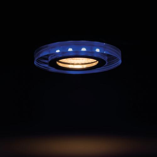 KANLUX - Ceiling-mounted spotlight fitting SOREN O-BL WW 20W GU10 20IP  24411 