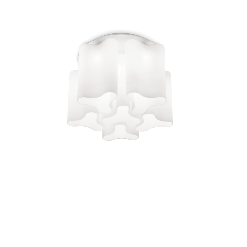 IDEAL LUX - Плафон COMPO PL6 Bianco 125503