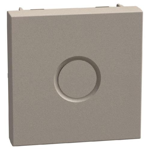 BTICINO - Blank plate 2M color Stone Light Now YG4950M2