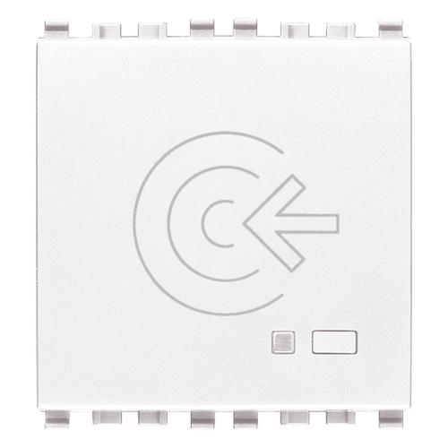 VIMAR - 20462.B - Смарт четец на NFC/RFID карти, Wireles View Бял EIKON