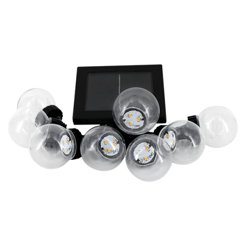 ELMARK - SOLAR LED STRING LIGHT 0.6W 8PCS. 2000K IP68 - 98SOL23439
