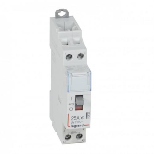LEGRAND - Контактор модулен CX3 25А 2NO 220V 1 модул БЕЗШУМЕН 412558