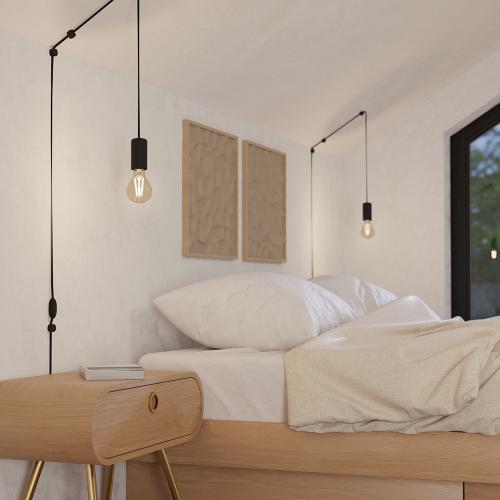 EGLO - pendant light PINETINA E27 1X40W - 900976