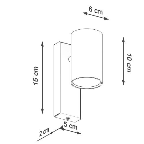 SOLLUX - Wall lamp UTTI SL.1076 white
