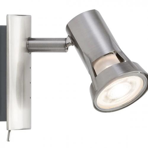 PAULMANN - LED Spotlight  66698   TEJA ⚡ GU10 ⚡ 230V ⚡ max. 10W dimmable ✴ Nickel satin