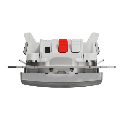 SCHNEIDER ELECTRIC - SDD113111L Sedna Design & Elements - 1pole push button with blue indicator - 10AX 250V without frame aluminium