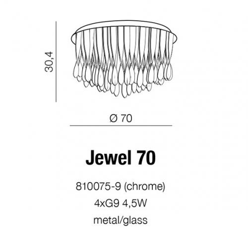 AZZARDO - JEWEL 70 810075-9 