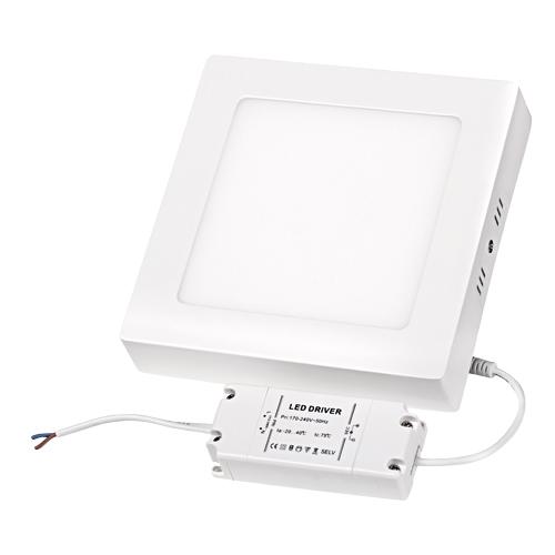ULTRALUX - LPSS2251827 LED PANEL SURFACE MOUNTING, SQUARE, 18W, 2700K, 220V, WARM LIGHT