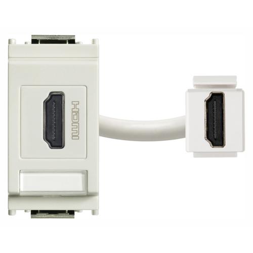 VIMAR - 16334.B - HDMI socket connector white