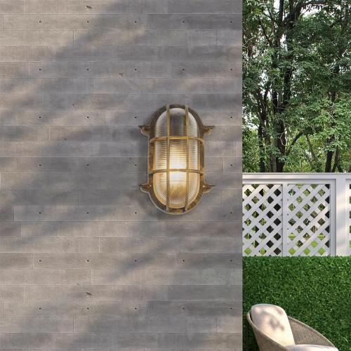 SEARCHLIGHT - Outdoor Wall / Ceiling lamp   61402BG   Bulkhead ⚡1 х 60W⚡E27⚡IP44