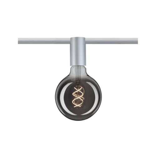 PAULMANN - 94973 URail rail spot socket single spot ⏺E27 max. 20W dimmable ~230V ⏺chrome matt