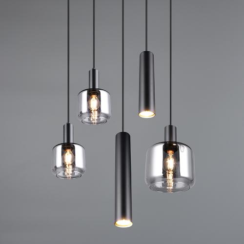 TRIO - MATARO – 364130532 1x E27 10W, 2x E14 10W, 2x GU10 25W