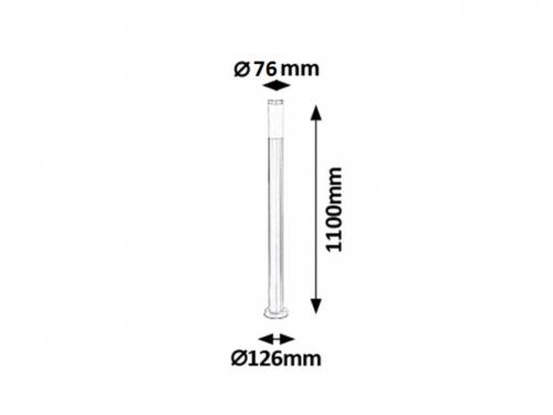 RABALUX -   Inox torch 8268