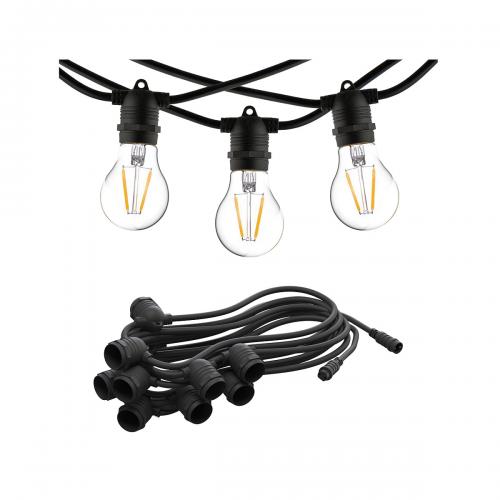 NOWODVORSKI - Градински гирлянд 7872 FESTOON LIGHTS 15XE27, 9M, IP65 