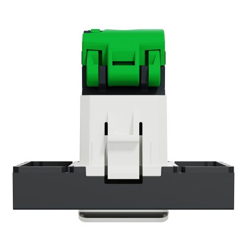 SCHNEIDER ELECTRIC - NU341954 Розетка RJ45, S/FTP cat 6 двумодулна антрацит New Unica 
